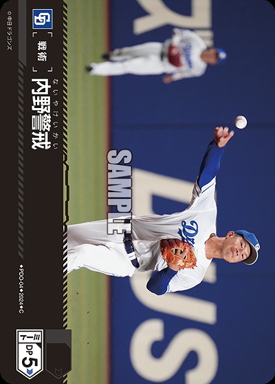 内野警戒(中日ドラゴンズ) 【PDO/D04】